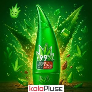 ژل آبرسان شاخکی آلوئه ورا 99 درصد
