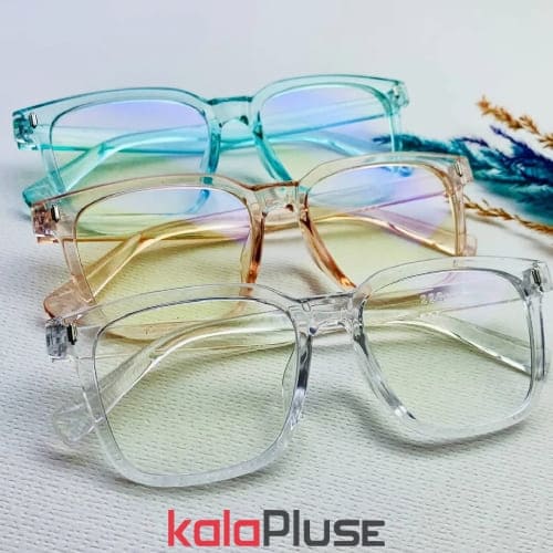 عینک بلوکات کائوچویی فریم شیشه ای