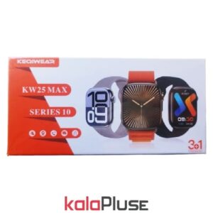 ساعت هوشمند بلوتوثی ۳ بند مدل KW25 MAX