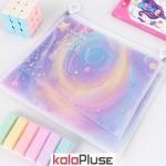 پوشه زیپ دار A5 پولک دار