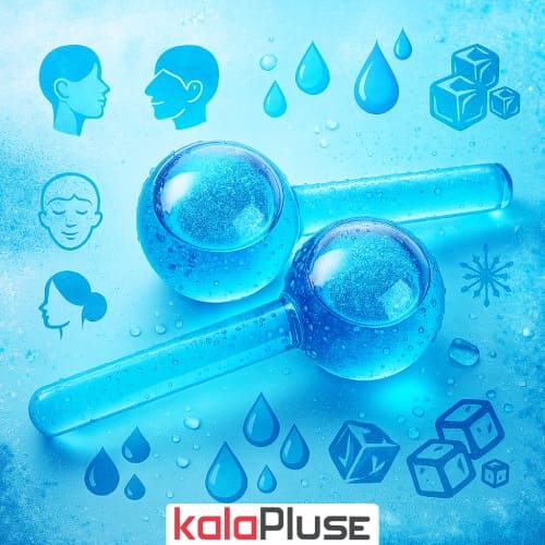 ماساژور دستی گوی یخی بسته 2 عددی