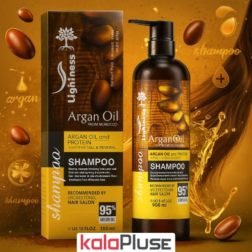 شامپو و نرم کننده آرگان و پروتئین Lightness
