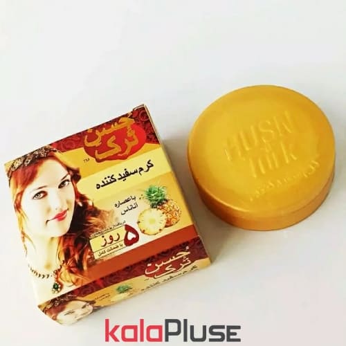 کرم سفید کننده حسن ترک با عصاره آناناس