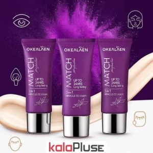 کرم پودر تیوپی سه کاره C.C کرم OKEALAEN