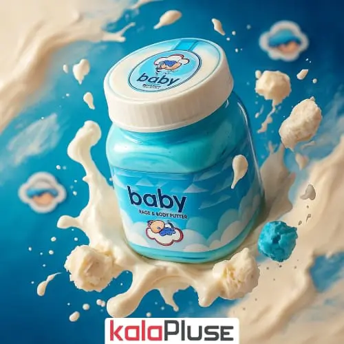 کره صورت و بدن کودک karite