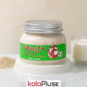 اسکراب شنی Wokali با رایحه شیر بز