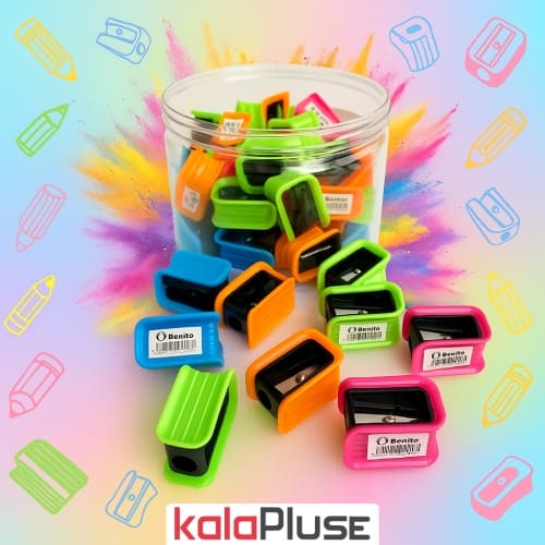 مداد تراش تیغه استیل بنیتو