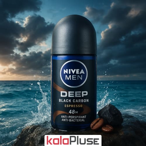 رول ضد تعریق مردانه نیوآ مدل Deep Black Carbon