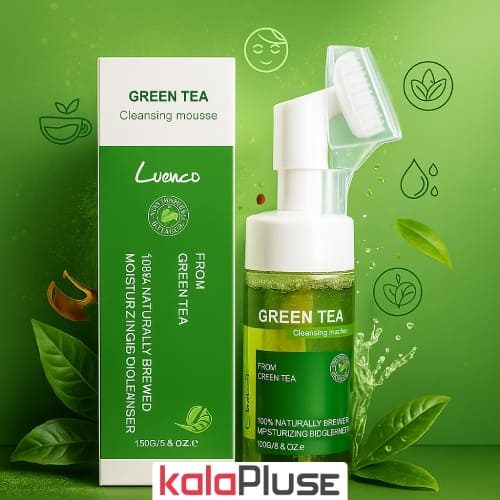 فوم شستشو صورت چای سبز Luenco