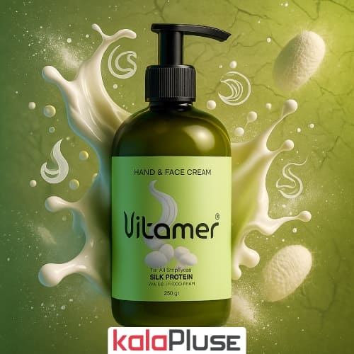 کرم آبرسان ویتامر با رایحه ابریشم