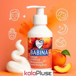کرم آبرسان BABINA با رایحه هلو