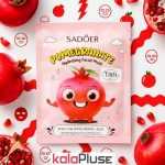ماسک صورت ورقه ای آبرسان انار SADOER