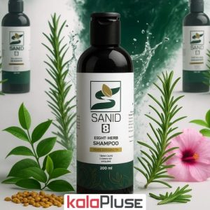 شامپو تقویت کننده و 8گیاه SANID ARA