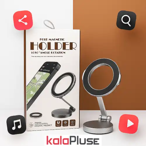 هولدر موبایل مگنتی 360 درجه فلزی