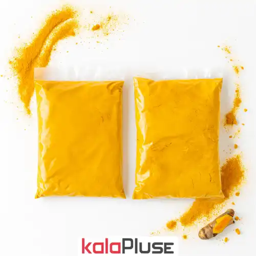 پودر زردچوبه چهارمنار هند بسته 100 گرمی