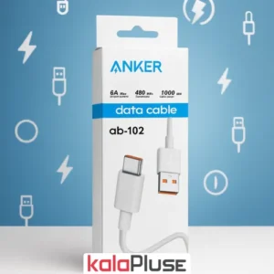 کابل شارژ تایپ سی ANKER مدل ab-120