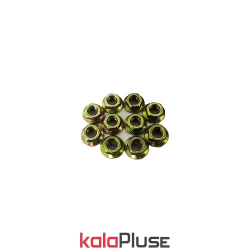 مهره واشر دار M8 بسته 10 عددی