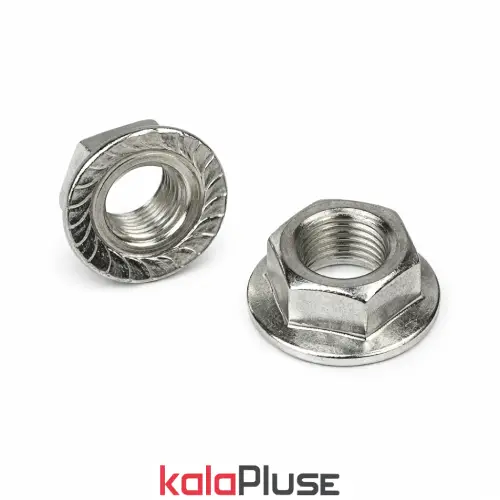 مهره واشر دار M10