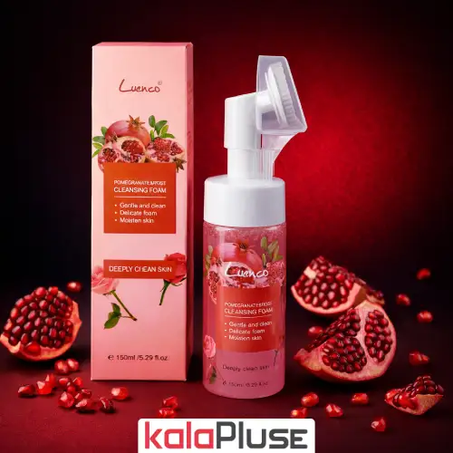فوم شستشوی صورت Luenco با رایحه انار و گل رز