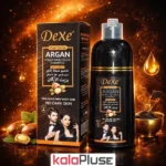شامپو رنگ مو Dexe مشکی طبیعی با روغن آرگان