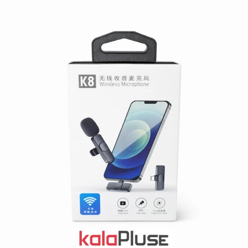 میکروفون یقه ای بی سیم مدل K8