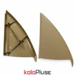 لچکی داخلی آینه سمند رنگ بژ ست 2 تایی