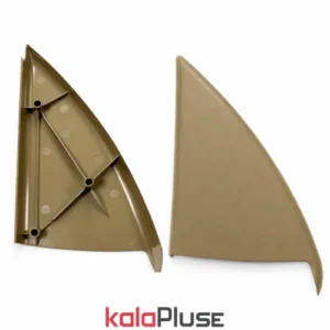 لچکی داخلی آینه سمند رنگ بژ ست 2 تایی