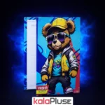 دفترچه یادداشت کلاسوری خرس فانتزی