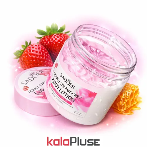 کره و بستنی بدن SADOER رایحه توت فرنگی