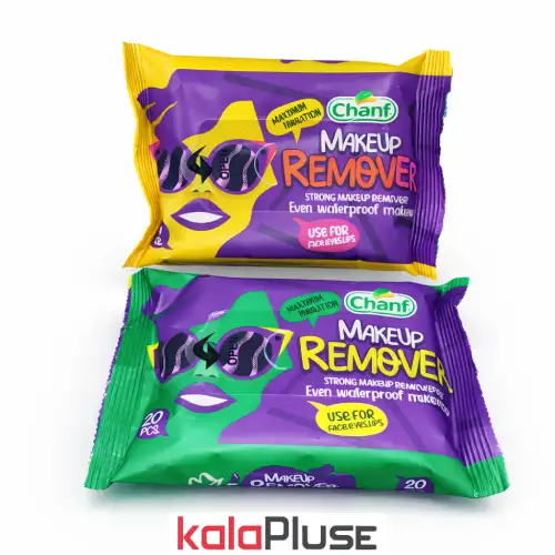 دستمال مرطوب آرایشی 20 ورقی Chanf