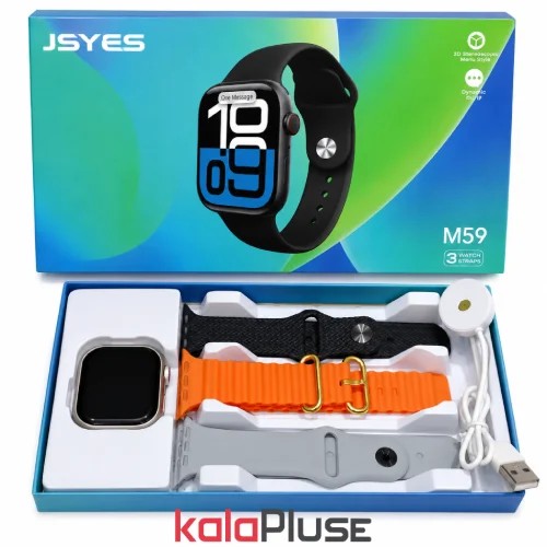 ساعت هوشمند JSYES مدل M59 طلایی
