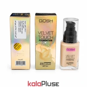 کرم پودر پمپی GOSH مدل VELVET TOUCH
