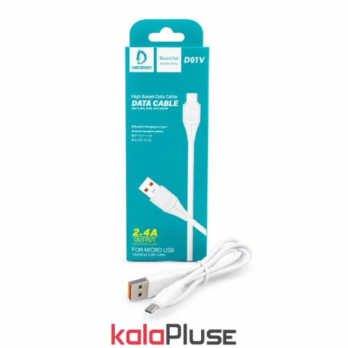 KP-1002066 کابل شارژ میکرو 2.4 آمپر Denmen