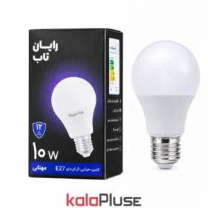 لامپ کم مصرف حبابی 10 وات رایان تاب