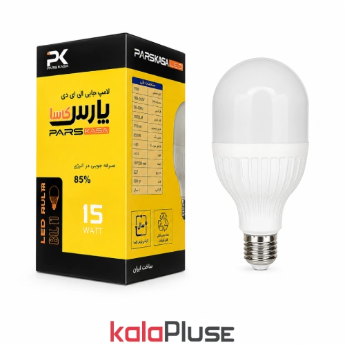 KP-1002082 لامپ LED حبابی 15 وات پارس کیمیا