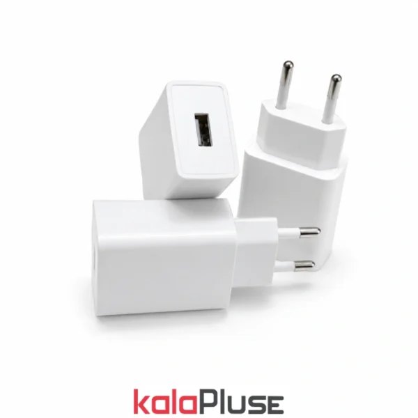 کله شارژر یک آمپر پورت USB مشکی