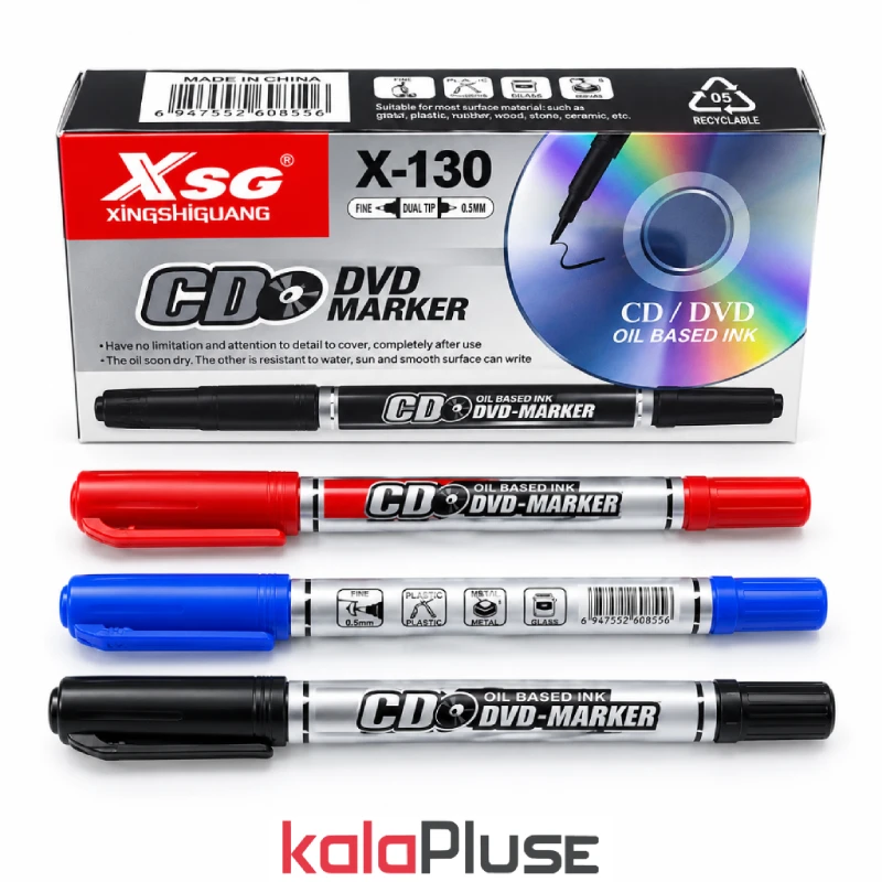 ماژیک سی دی نویس دو سر XSG