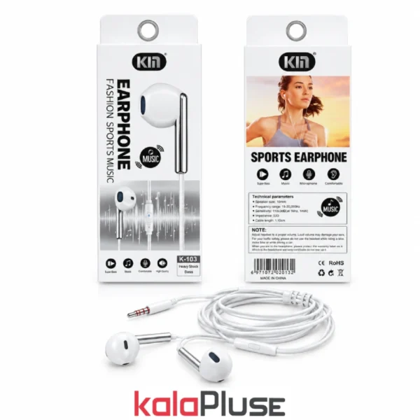 هندزفری طرح آیفون Kin کد k-103