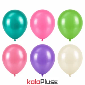 بادکنک ضخیم سایز متوسط 6 رنگ سری A