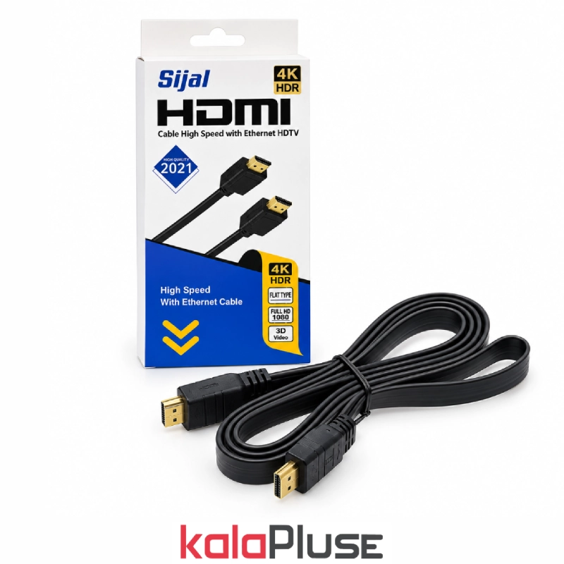 کابل HDMI تخت SIJAL مدل High Speed